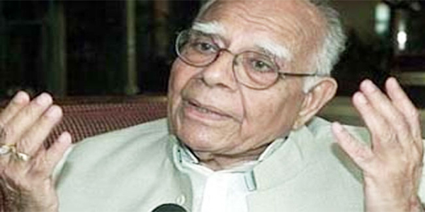 आखिर बीजेपी ने राम जेठमलानी को बहार का रास्ता दिखा ही दिया