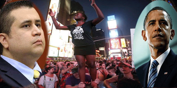 जिमरमैन के विरोध में सडक पर उतरे लोग, ओबामा ने की शांति की अपील