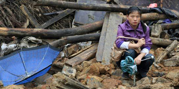 चीन में बाढ़ से मरने वालों की संख्या हुई 105