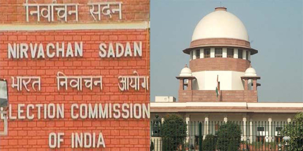 आरोपी का चुनाव लड़ना, आयोग की दलील पर SC का केंद्र से जवाब