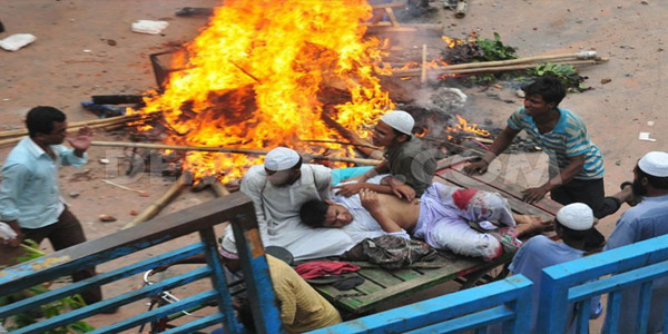 बांग्लादेश में हिंसा, एक व्यक्ति की मौत, 10 घायल