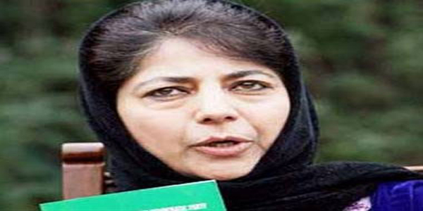 सरकार हिंसा रोकने में नाकाम रही: महबूबा