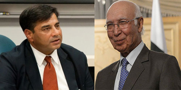 भारतीय राजदूत ने की पाक प्रधानमंत्री के सलाहाकार से मुलाकात