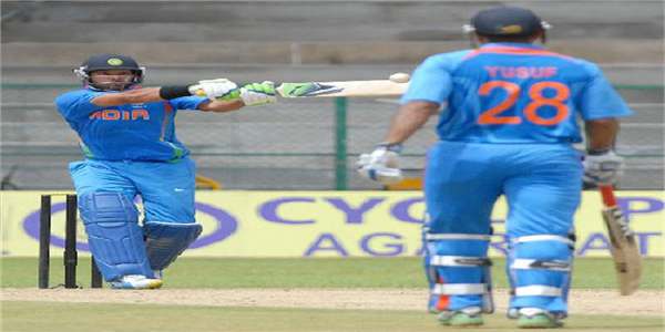 Pix: युवराज के तूफानी शतक से जीता भारत ए