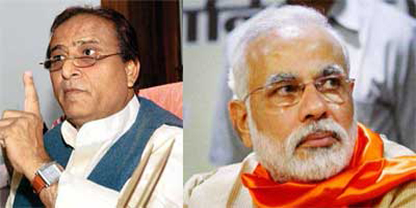 मोदी हमारे बड़े भाई, सिर्फ साइज का फर्क है: आजम