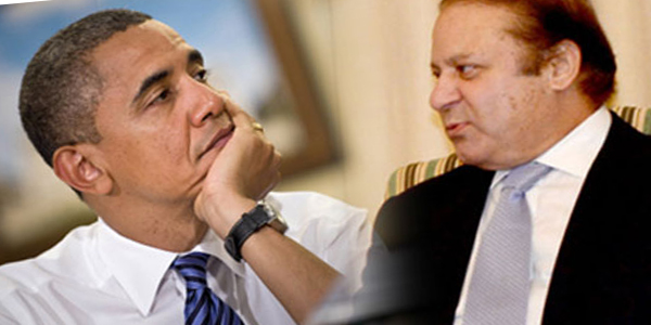 शरीफ की ओबामा से द्रोण हमला रोकने की अपील