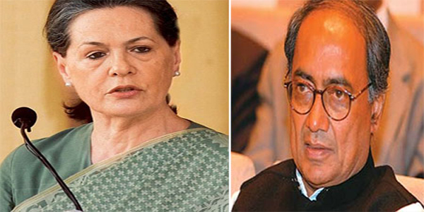 सोनिया ने काटे दिग्विजय के पर, नहीं दिया छोटे भाई को टिकट