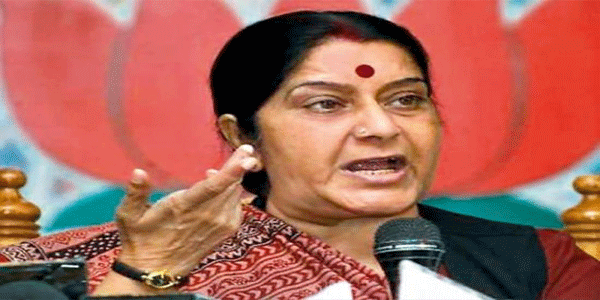 मप्र कांग्रेस का घोषणा पत्र भाजपा की नकल: सुषमा