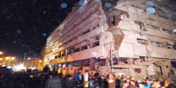 मिस्र में विस्फोट से 14 मरे, 140 घायल