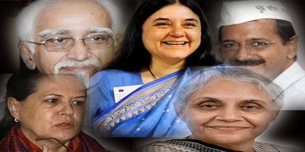 दिल्ली विधानसभा चुनाव: सोनिया, अंसारी और केजरीवाल ने किया मतदान