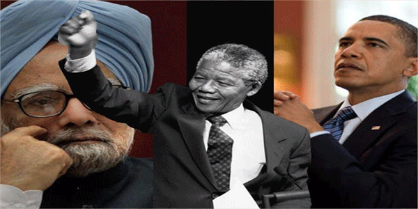 नेल्सन मंडेला की मौत पर दुनिया में शोक