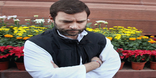 कांग्रेस की हार राहुल गांधी की हार’